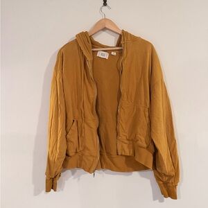 BDG Mustard Hoodie Jacket